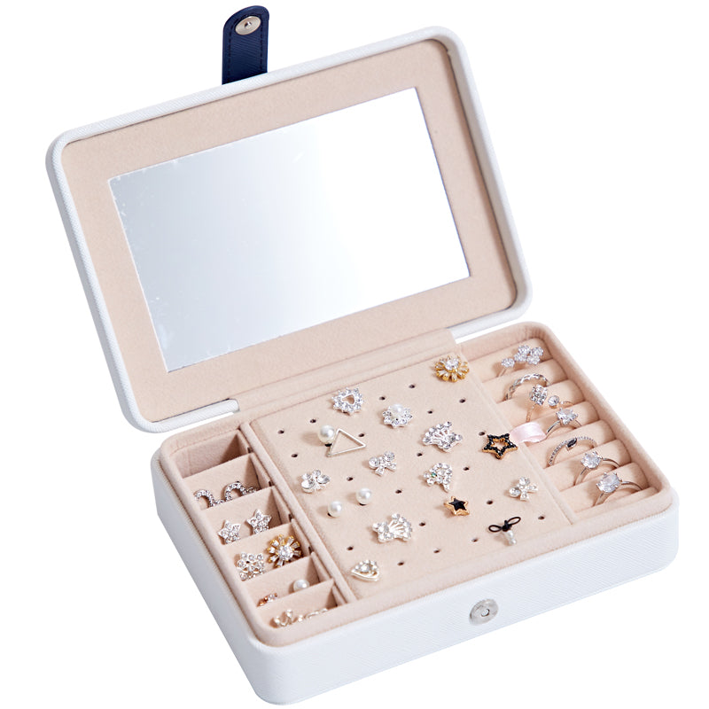 Multifunctional Jewelry Storage Box For Earrings, Earrings, Rings - tallpapa