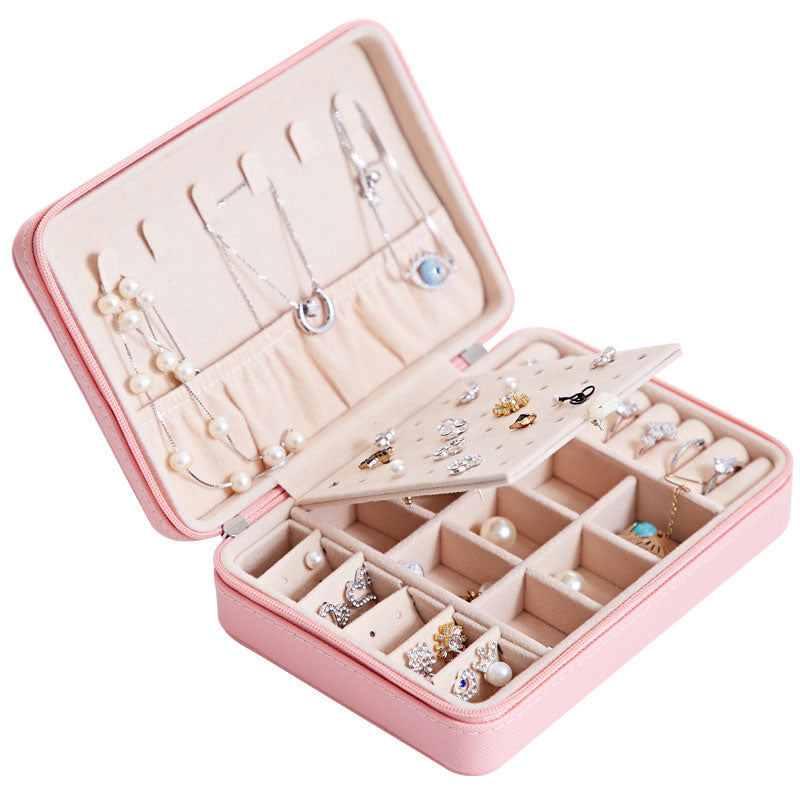 Multifunctional Jewelry Storage Box For Earrings, Earrings, Rings - tallpapa