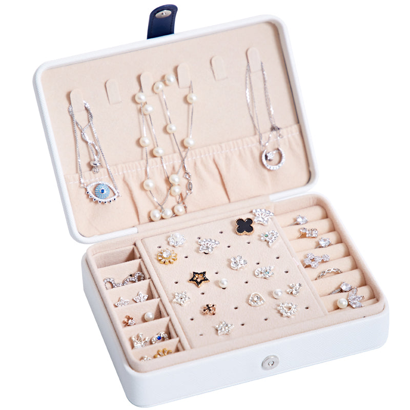 Multifunctional Jewelry Storage Box For Earrings, Earrings, Rings - tallpapa