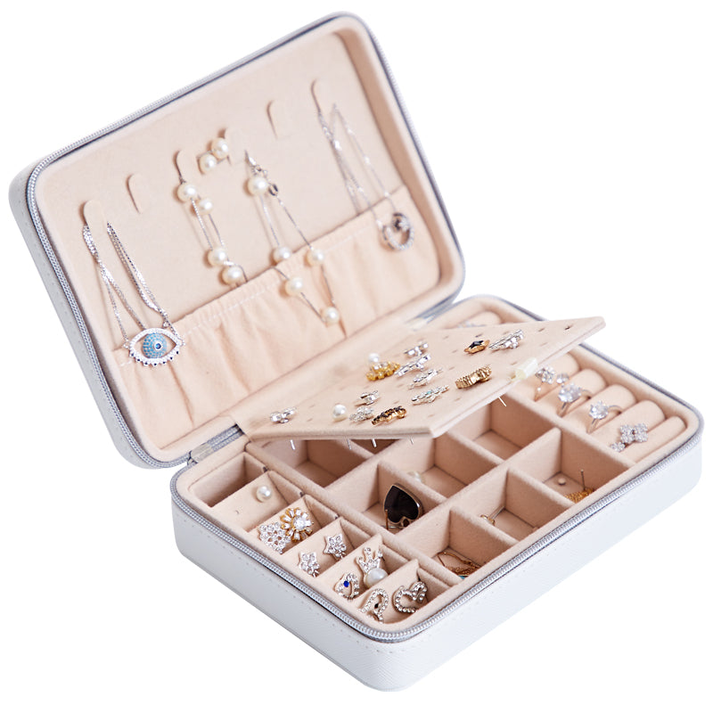 Multifunctional Jewelry Storage Box For Earrings, Earrings, Rings - tallpapa