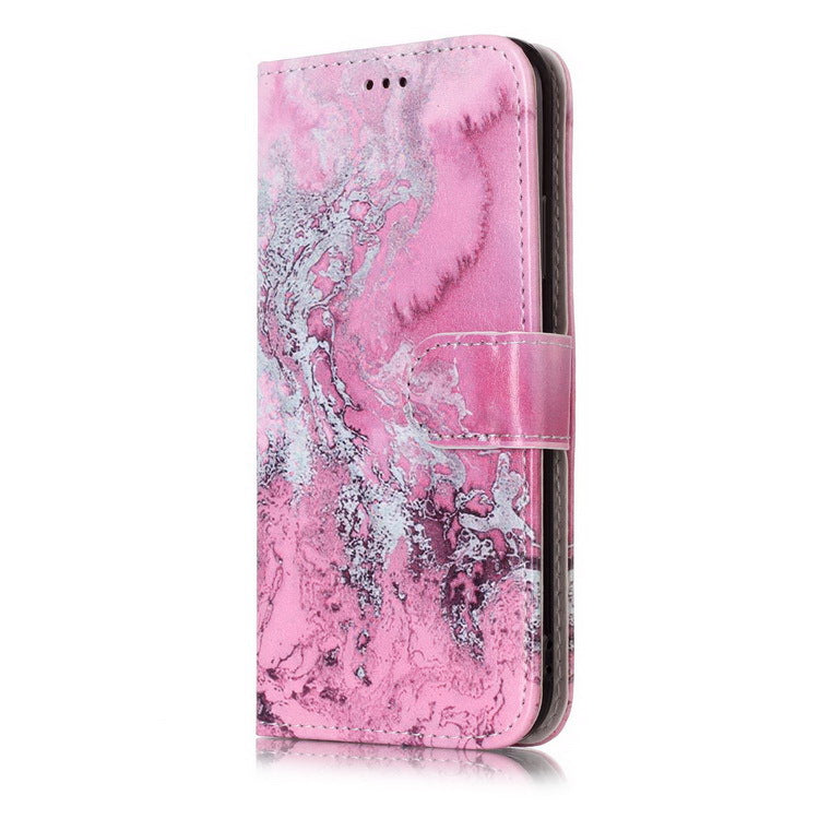 Compatible with Apple, Marble Flip Wallet Case for iPhone 11 Pro max 12 X Xs max XR 7 8 6 6S plus Book Style Phone Case 3D Vision Leather Cases Coque - tallpapa