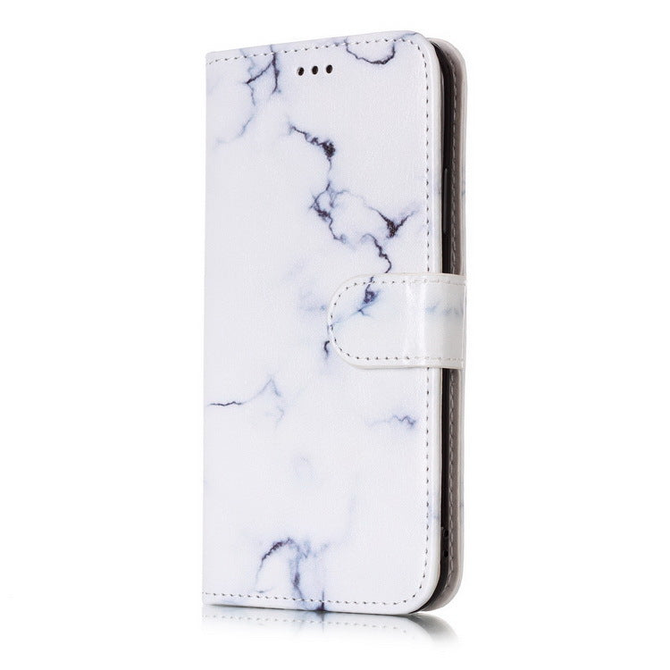 Compatible with Apple, Marble Flip Wallet Case for iPhone 11 Pro max 12 X Xs max XR 7 8 6 6S plus Book Style Phone Case 3D Vision Leather Cases Coque - tallpapa