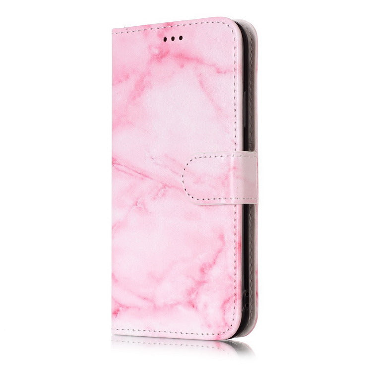 Compatible with Apple, Marble Flip Wallet Case for iPhone 11 Pro max 12 X Xs max XR 7 8 6 6S plus Book Style Phone Case 3D Vision Leather Cases Coque - tallpapa