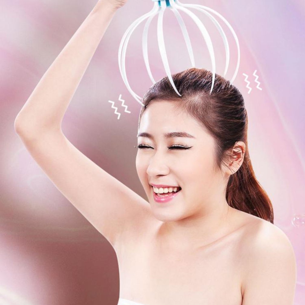 Head Massager Scalp Vibration Massage Eight Claw Electric Household Massager Head Masager Body Care