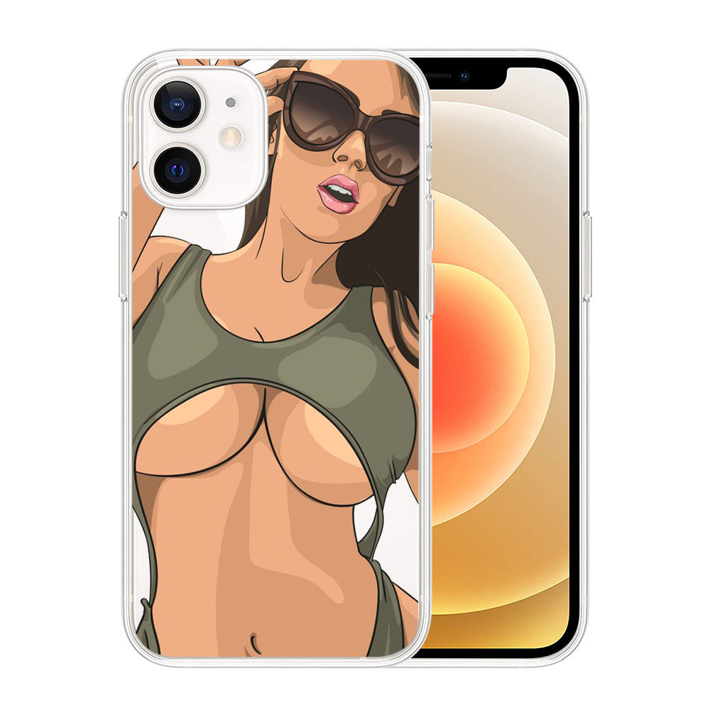 European And American Sexy Beauty Phone Case - tallpapa