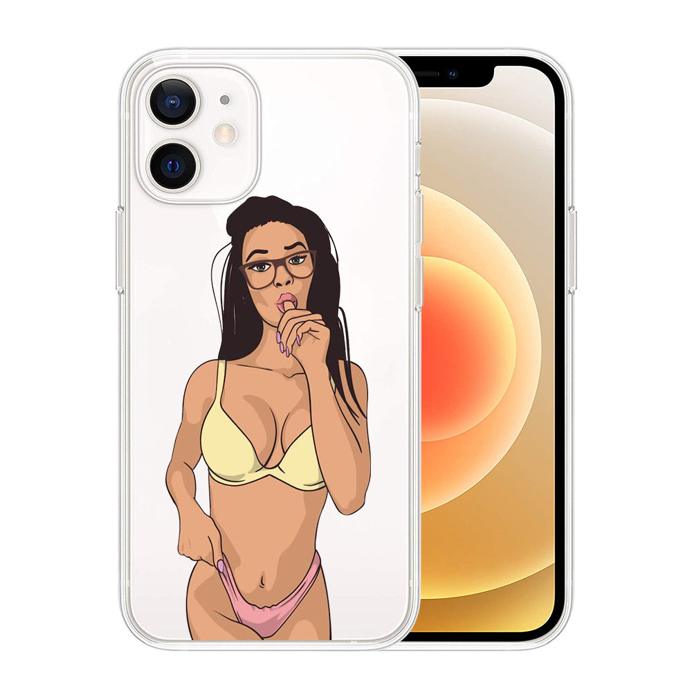European And American Sexy Beauty Phone Case - tallpapa