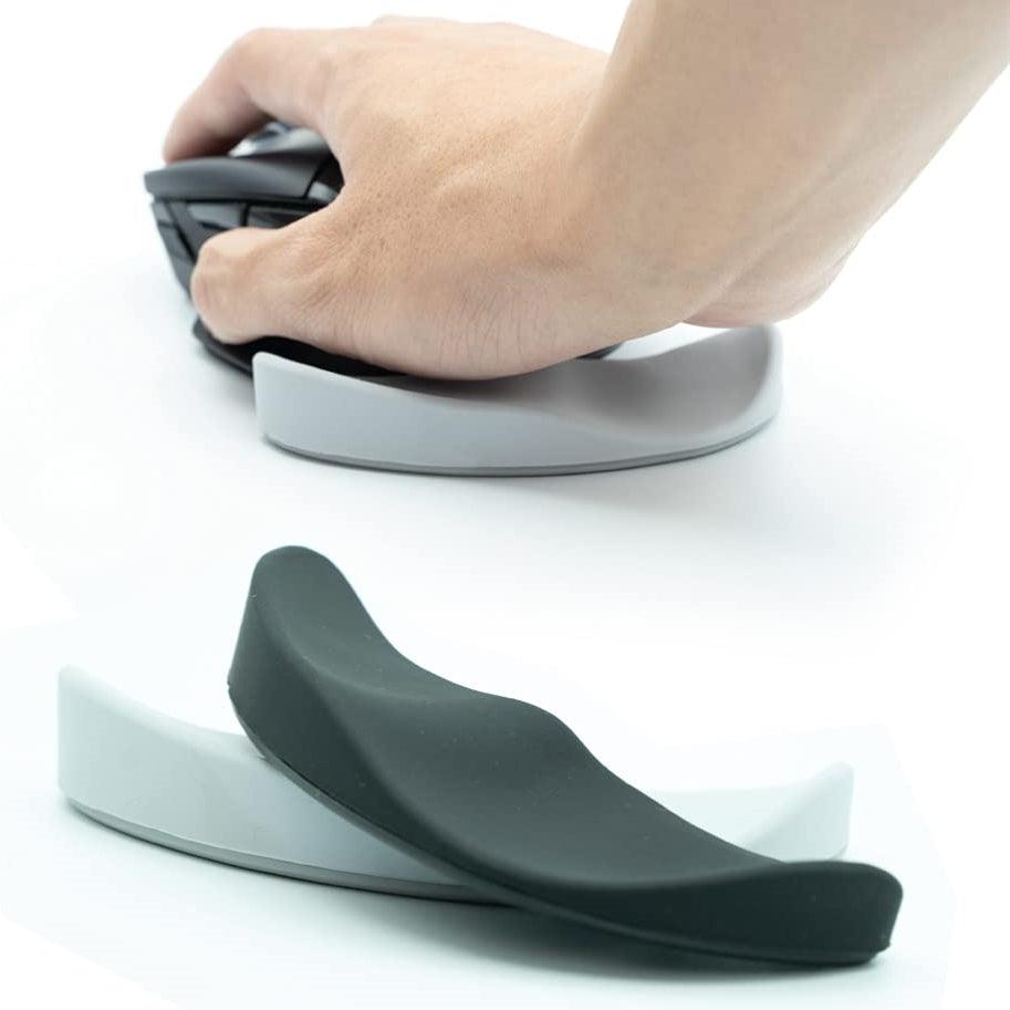 Ergonomic Mouse Wrist Rest Mouse Pads Silicon Gel Non-Slip Streamline Wrist Rest Support Mat Computer Mouse Pad For Office Gaming PC Accessories - tallpapa