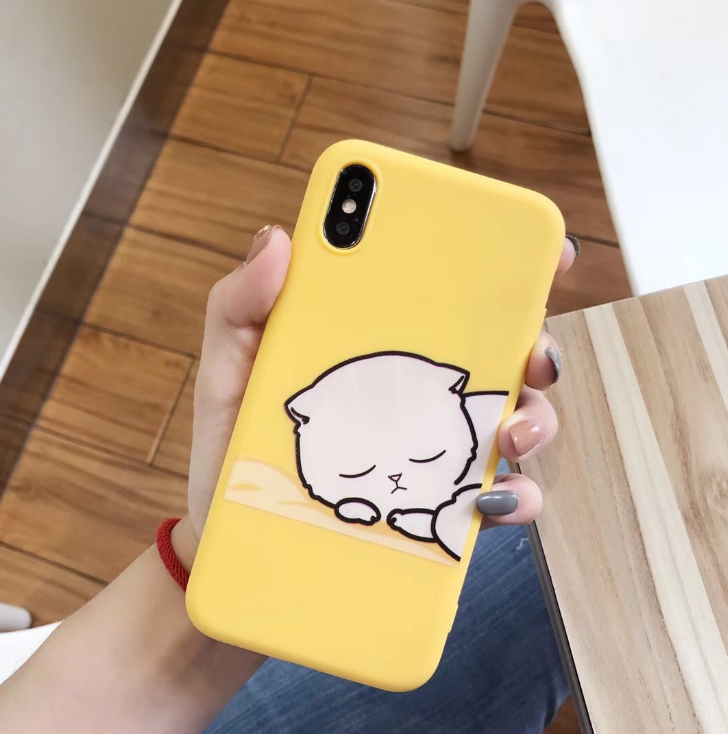 Compatible With Apple, Funny Cartoon Giraffe Phone Case For 7 8 Plus TPU Silicone Back Cover For X XR XS Max 6 6S Plus Soft Cases - tallpapa
