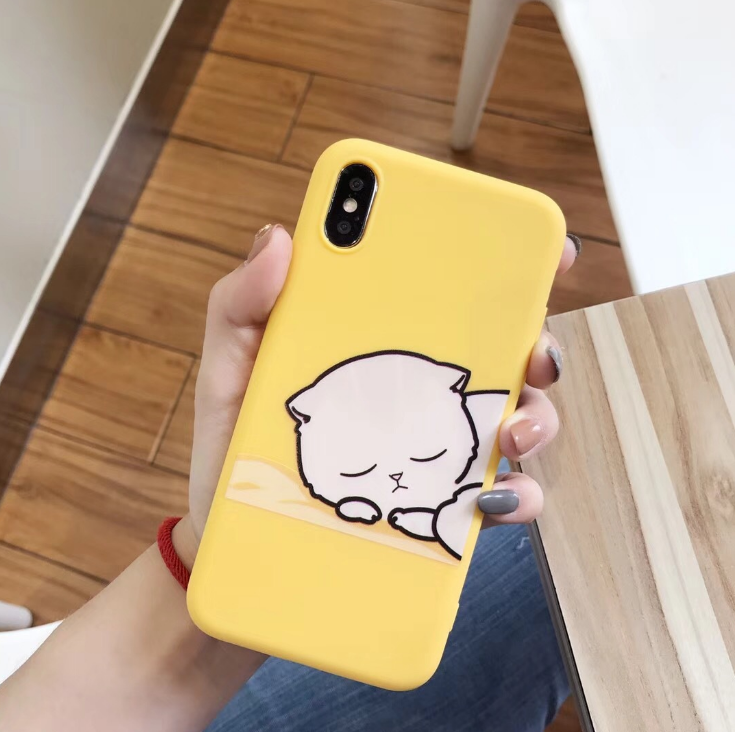 Compatible With Apple, Funny Cartoon Giraffe Phone Case For 7 8 Plus TPU Silicone Back Cover For X XR XS Max 6 6S Plus Soft Cases - tallpapa