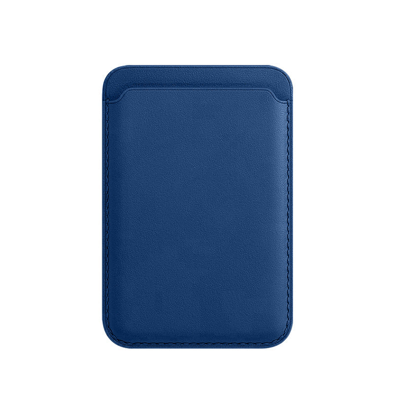 For Magsafe Magnetic Luxury Leather Card Holder Wallet Case For 14 Pro Max 13 12 Phone Bag Adsorption Accessories Cover - tallpapa