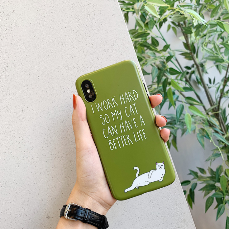 Compatible With Apple, Funny Cartoon Giraffe Phone Case For 7 8 Plus TPU Silicone Back Cover For X XR XS Max 6 6S Plus Soft Cases - tallpapa