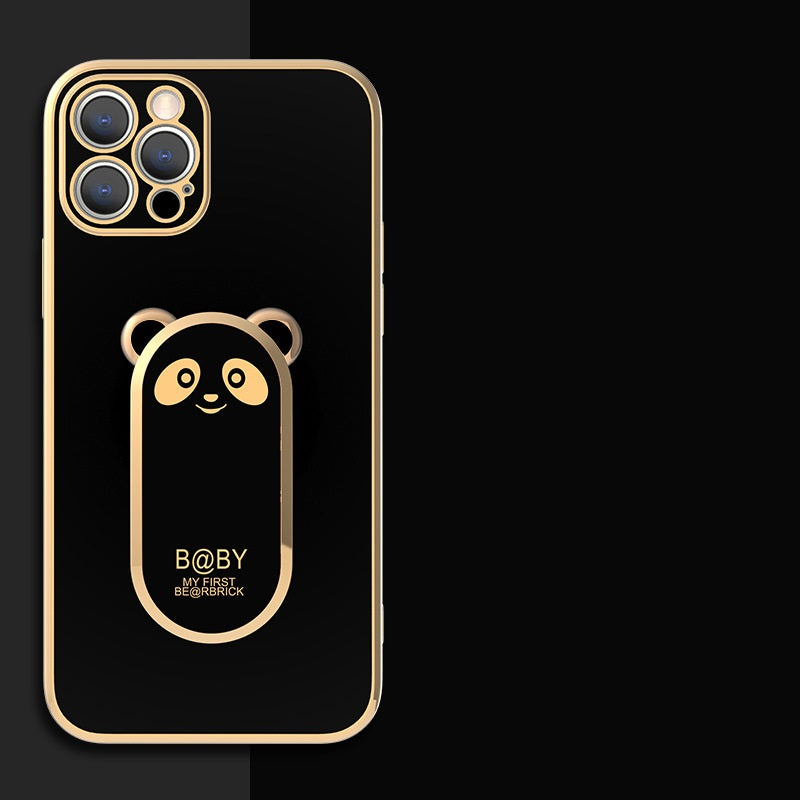 Panda Magnetic Ring Holder Phone Case Cover - tallpapa