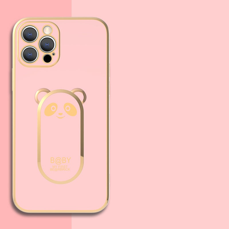 Panda Magnetic Ring Holder Phone Case Cover - tallpapa