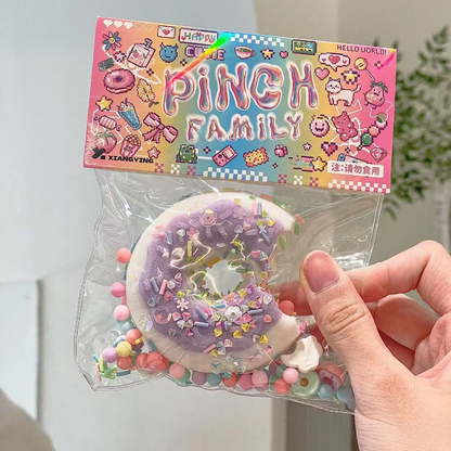 Tallpa Squishy Bitten Donut Stress Relief Toy (Free Shipping Included) (*Not Edible*)