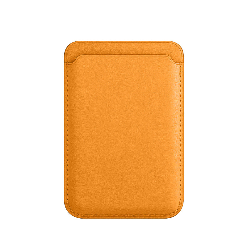 For Magsafe Magnetic Luxury Leather Card Holder Wallet Case For 14 Pro Max 13 12 Phone Bag Adsorption Accessories Cover - tallpapa