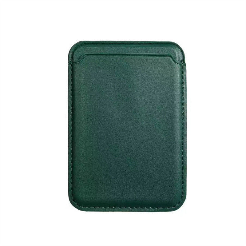 For Magsafe Magnetic Luxury Leather Card Holder Wallet Case For 14 Pro Max 13 12 Phone Bag Adsorption Accessories Cover - tallpapa