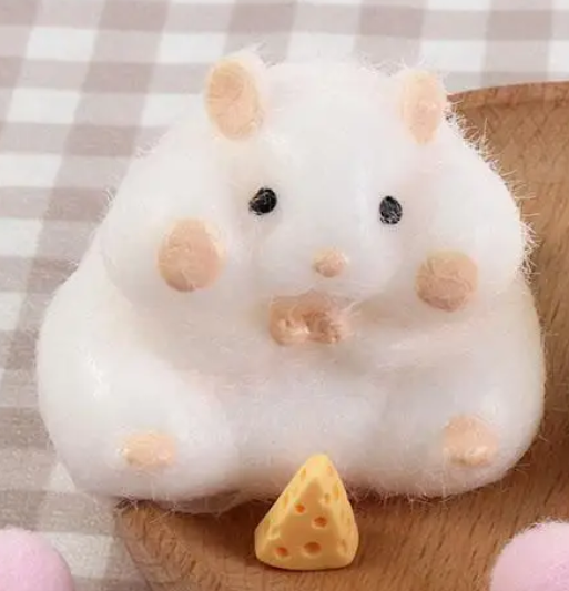 Tallpa Squishy Hamster Stress Relief Toy - (Free Shipping Included) (*Not Edible*)