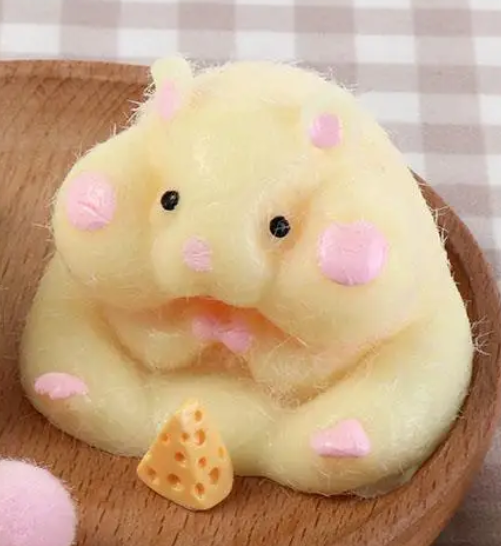 Tallpa Squishy Hamster Stress Relief Toy - (Free Shipping Included) (*Not Edible*)