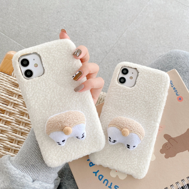 The Hat Bear Plush Is Suitable For 13 Full Series Of Silicone Mobile Phone Cases - tallpapa