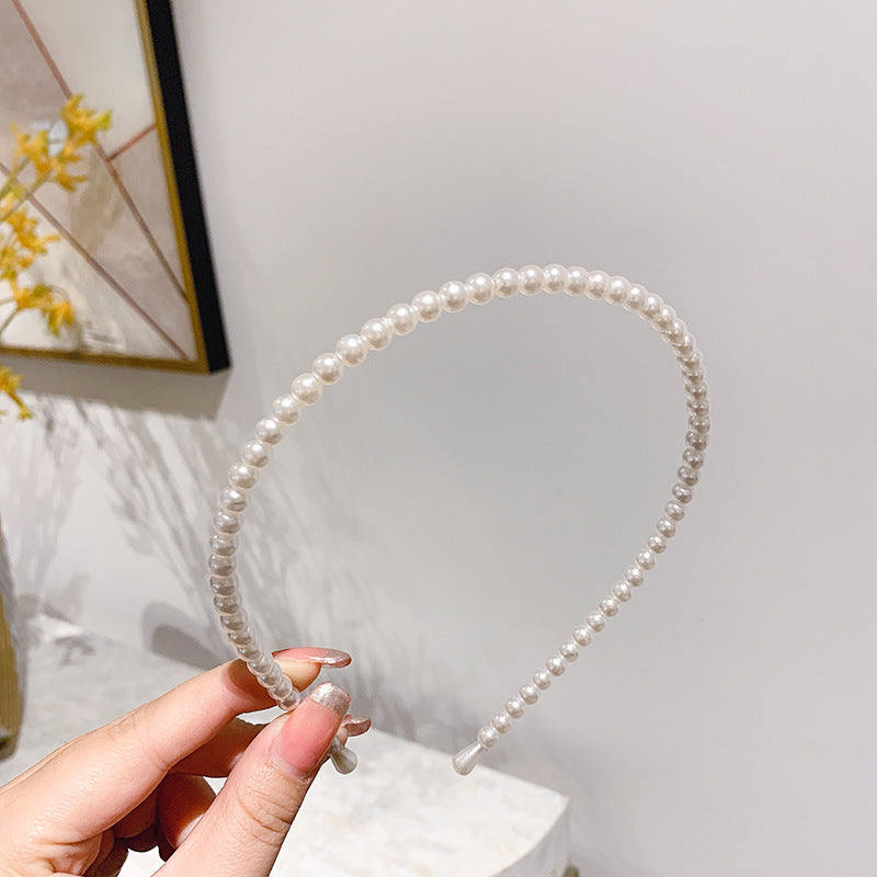 Thin pearl headband - tallpapa