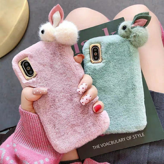 Furry phone case - tallpapa