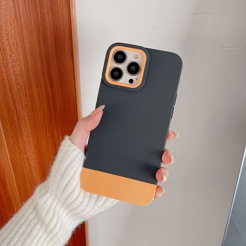 Simple Color Contrast Men's And Women's Phone Cases