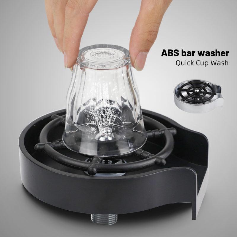 Bar Counter Cup Washer Sink High-pressure Spray Automatic Faucet Coffee Pitcher Wash Cup Tool Kitchen - tallpapa