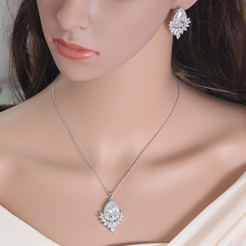 AAA jewelry chain, bridal banquet, dinner Jewelry Set - tallpapa