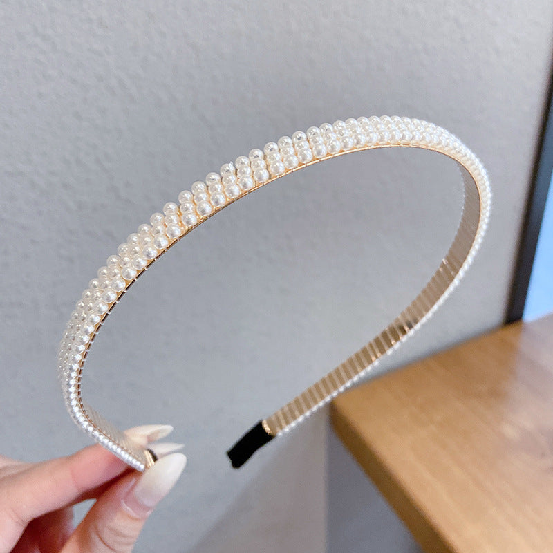 Thin pearl headband - tallpapa