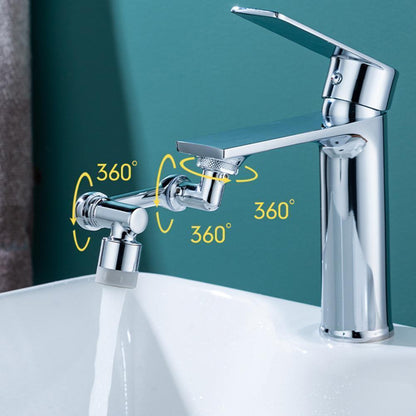 Universal 1080 Swivel Faucet Aerator Multifunction Faucet Extender Universal Swivel Splash Resistant Shower - tallpapa
