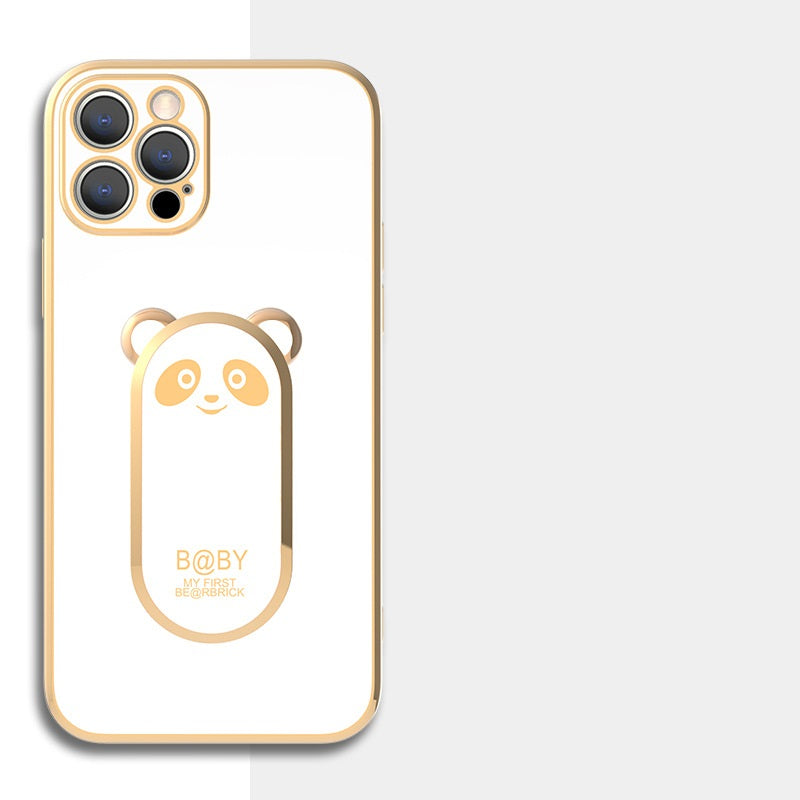 Panda Magnetic Ring Holder Phone Case Cover - tallpapa