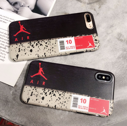 Compatible with Apple, Compatible with Apple , Hot Brand fly man Jordan soft silicon Cover case for iphone 6 6S plus 7 plus 8 8plus X XR XS MAX junmp fashion phone cases coque - tallpapa