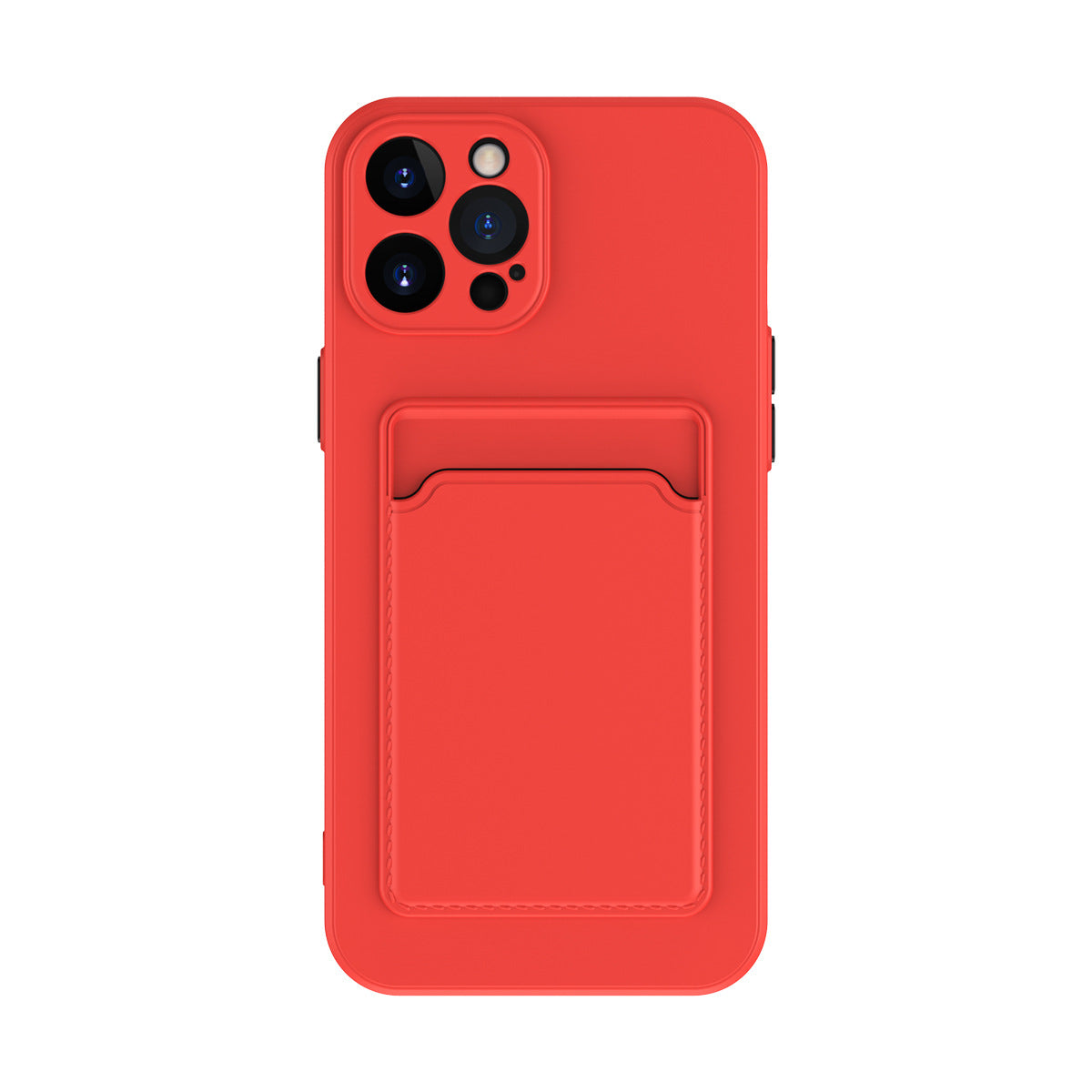 Simple Pure Color Liquid Silicone Phone Case - tallpapa