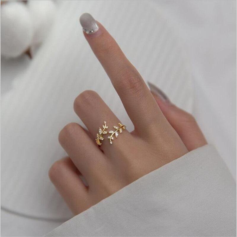 Branch Ring For Woman Fashion Spring Summer Jewelry - tallpapa