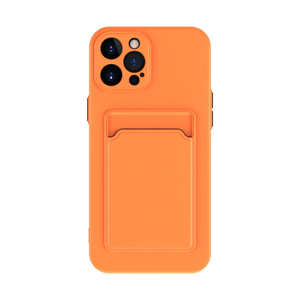 Simple Pure Color Liquid Silicone Phone Case - tallpapa