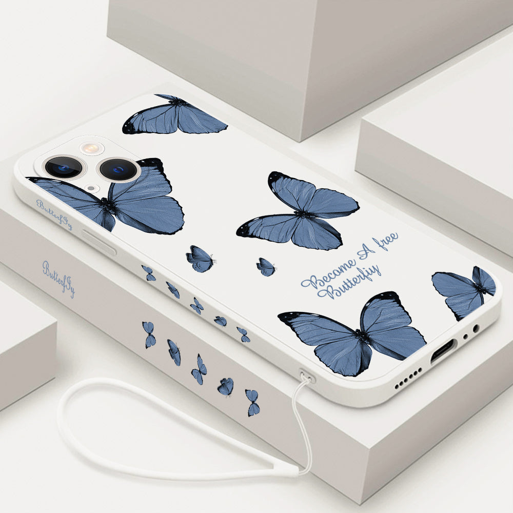 Butterfly Phone Case For IPhone 14 Pro Max 11 12 13 Pro Max - tallpapa