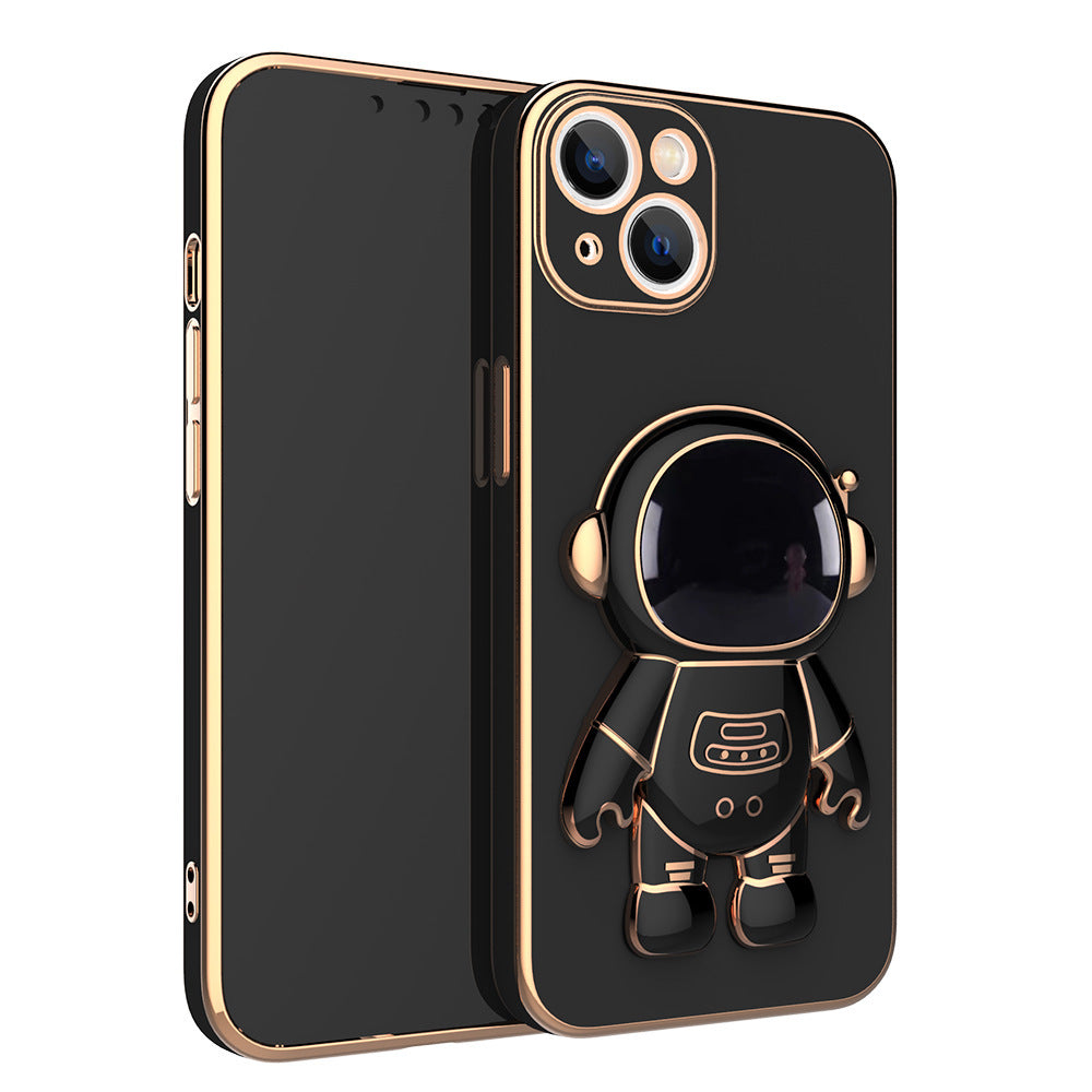 3D Astronaut Phone Case Anti-Drop Electroplating Bracket - tallpapa