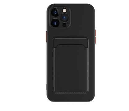 Simple Pure Color Liquid Silicone Phone Case - tallpapa